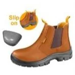 Zapato botin elastizado marron trabajo INGCO talle 40